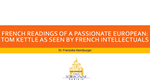 French Readings of a Passionate European - Tom Kettle as seen by French Intellectuals